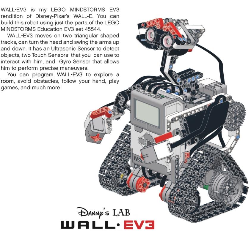 新版 EV3 Wall-E机器人