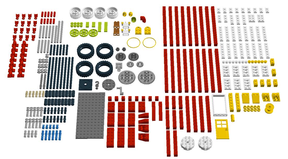 wedo2.0零件表图片