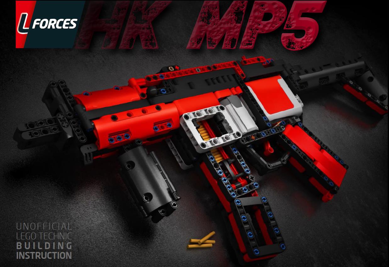 全自动冲锋枪MP5 搭建图
